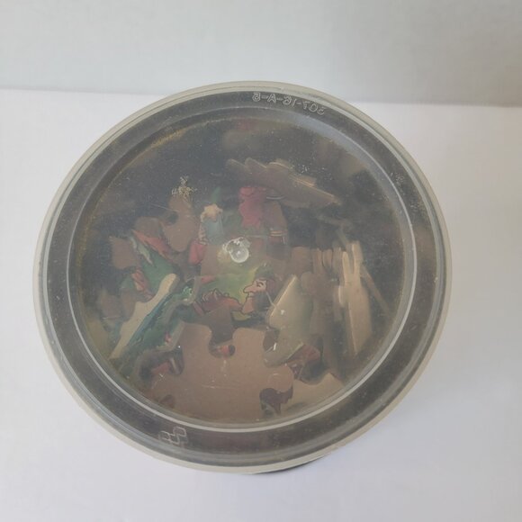 VTG Rip Van Winkle 1971 Jigsaw Story Puzzle in Tin Can American Publishing Corp - Picture 6 of 7